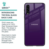 Dark Purple Glass Case for Samsung Galaxy A50s