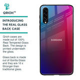 Magical Color Shade Glass Case for Samsung Galaxy A50s