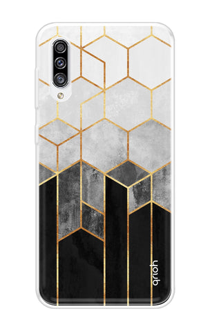 Hexagonal Pattern Samsung Galaxy A50s Back Cover