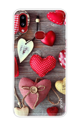 Valentine Hearts Samsung Galaxy A10s Back Cover