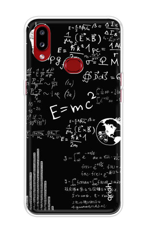 Equation Doodle Samsung Galaxy A10s Back Cover