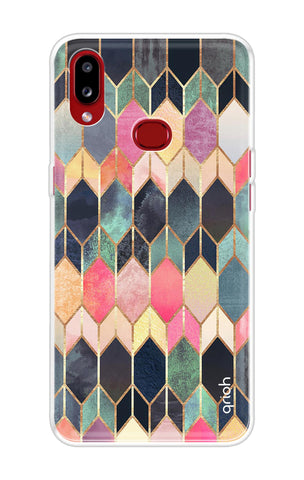 Shimmery Pattern Samsung Galaxy A10s Back Cover