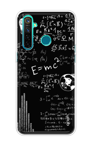 Equation Doodle Realme 5 Pro Back Cover