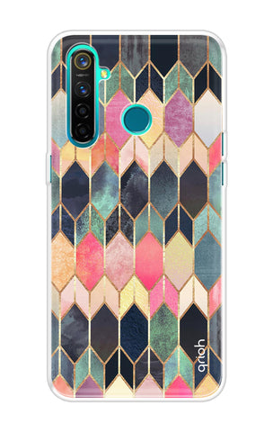 Shimmery Pattern Realme 5 Pro Back Cover