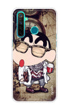 Nerdy Shinchan Realme 5 Pro Back Cover