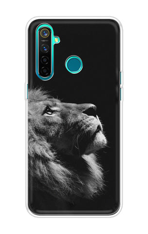 Lion Looking to Sky Realme 5 Pro Back Cover