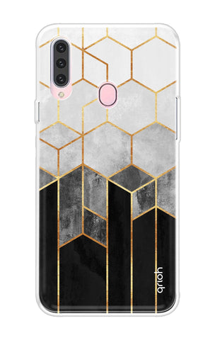 Hexagonal Pattern Samsung Galaxy A20s Back Cover