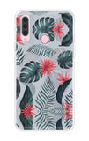 Retro Floral Leaf Samsung Galaxy A20s Back Cover