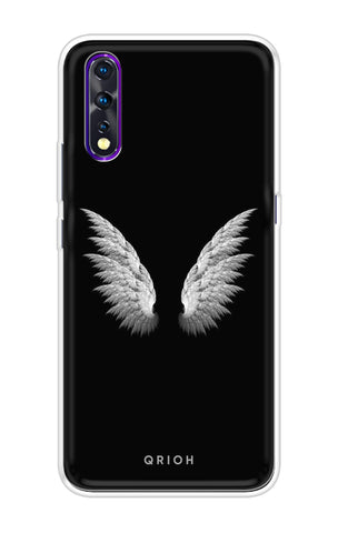 White Angel Wings Vivo Z1X Back Cover