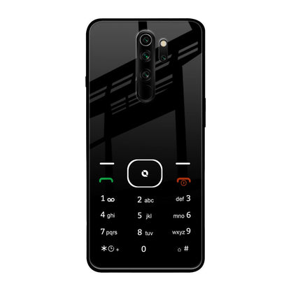 Classic Keypad Pattern Xiaomi Redmi Note 8 Pro Glass Back Cover Online