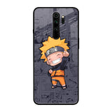 Orange Chubby Xiaomi Redmi Note 8 Pro Glass Back Cover Online