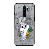 Cute Baby Bunny Xiaomi Redmi Note 8 Pro Glass Back Cover Online
