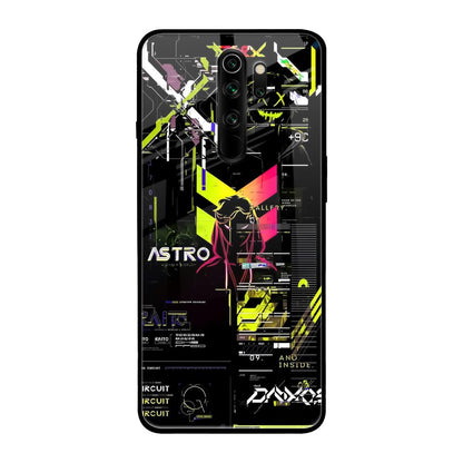 Astro Glitch Xiaomi Redmi Note 8 Pro Glass Back Cover Online