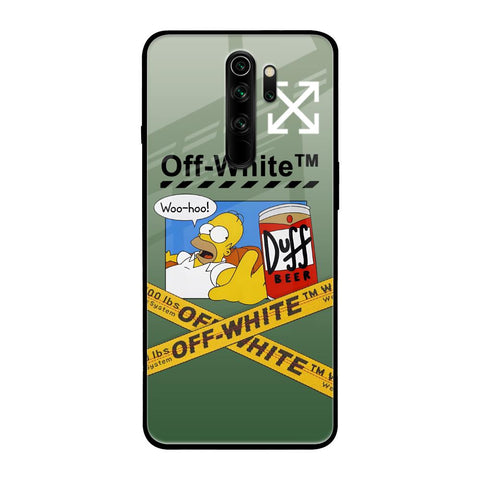 Duff Beer Xiaomi Redmi Note 8 Pro Glass Back Cover Online