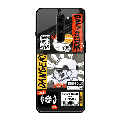Galaxy Edge Xiaomi Redmi Note 8 Pro Glass Back Cover Online