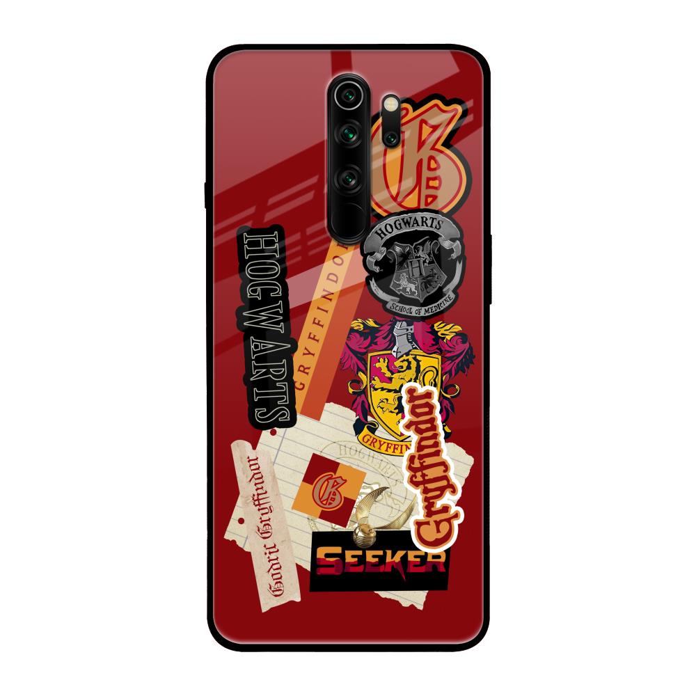 Gryffindor Xiaomi Redmi Note 8 Pro Glass Back Cover Online