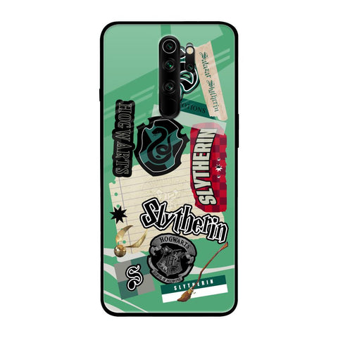 Slytherin Xiaomi Redmi Note 8 Pro Glass Back Cover Online