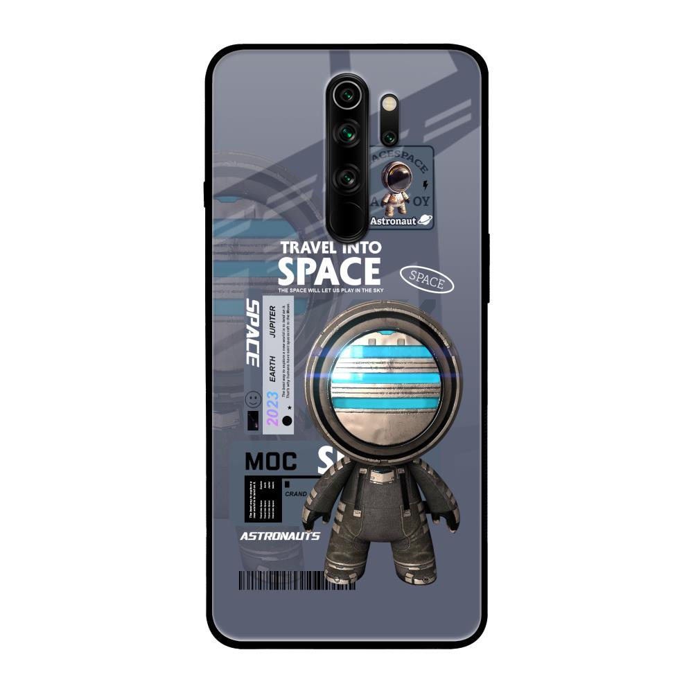 Space Travel Xiaomi Redmi Note 8 Pro Glass Back Cover Online