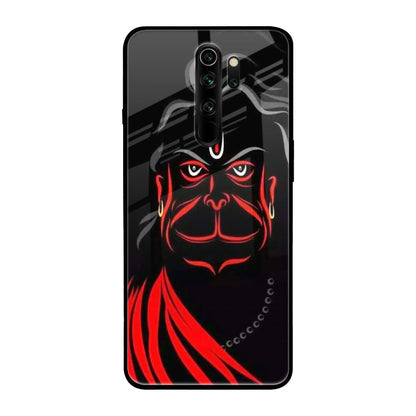Lord Hanuman Xiaomi Redmi Note 8 Pro Glass Back Cover Online