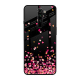 Heart Rain Fall Xiaomi Redmi Note 8 Pro Glass Back Cover Online