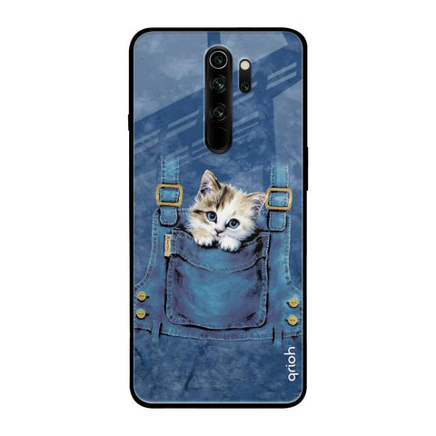 Kitty In Pocket Xiaomi Redmi Note 8 Pro Glass Back Cover Online