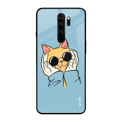 Adorable Cute Kitty Xiaomi Redmi Note 8 Pro Glass Back Cover Online