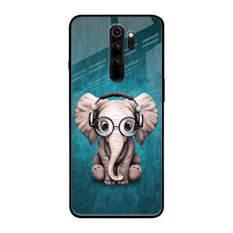 Adorable Baby Elephant Xiaomi Redmi Note 8 Pro Glass Back Cover Online