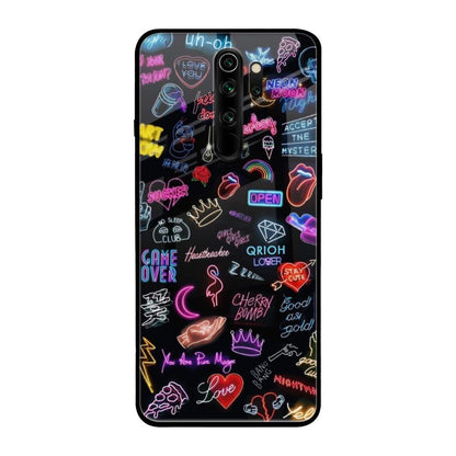 Accept The Mystery Xiaomi Redmi Note 8 Pro Glass Back Cover Online