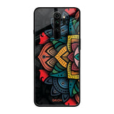Retro Gorgeous Flower Xiaomi Redmi Note 8 Pro Glass Back Cover Online