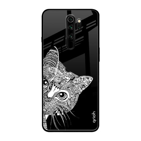 Kitten Mandala Xiaomi Redmi Note 8 Pro Glass Back Cover Online