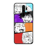 Anime Sketch Xiaomi Redmi Note 8 Pro Glass Back Cover Online