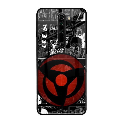 Sharingan Xiaomi Redmi Note 8 Pro Glass Back Cover Online