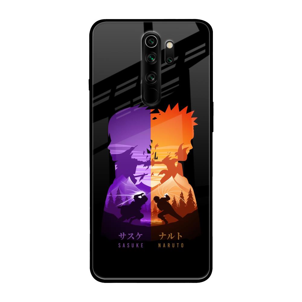 Minimalist Anime Xiaomi Redmi Note 8 Pro Glass Back Cover Online