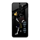 Luffy Line Art Xiaomi Redmi Note 8 Pro Glass Back Cover Online