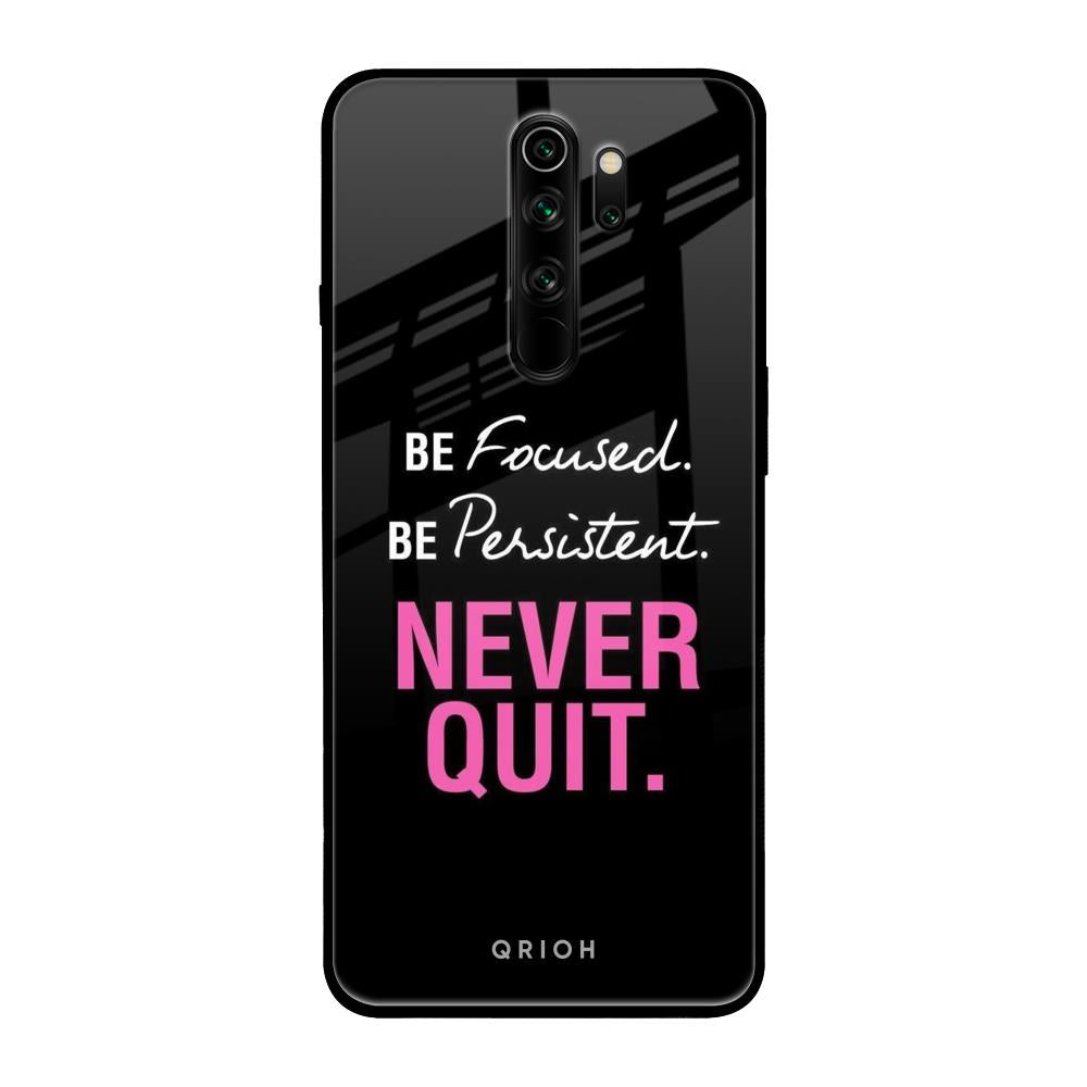 Be Focused Xiaomi Redmi Note 8 Pro Glass Back Cover Online