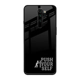 Push Your Self Xiaomi Redmi Note 8 Pro Glass Back Cover Online