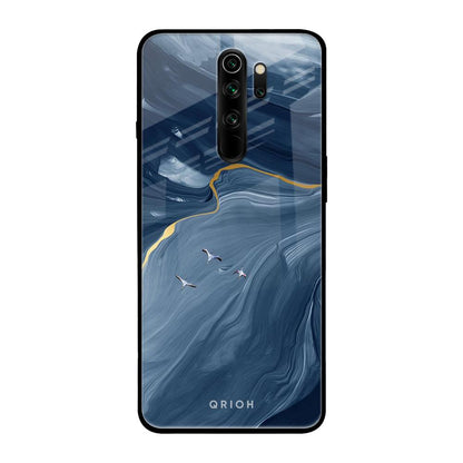 Deep Ocean Marble Xiaomi Redmi Note 8 Pro Glass Back Cover Online