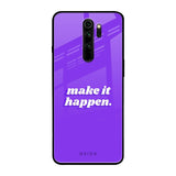 Make it Happen Xiaomi Redmi Note 8 Pro Glass Back Cover Online
