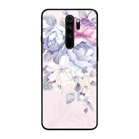 Elegant Floral Xiaomi Redmi Note 8 Pro Glass Back Cover Online