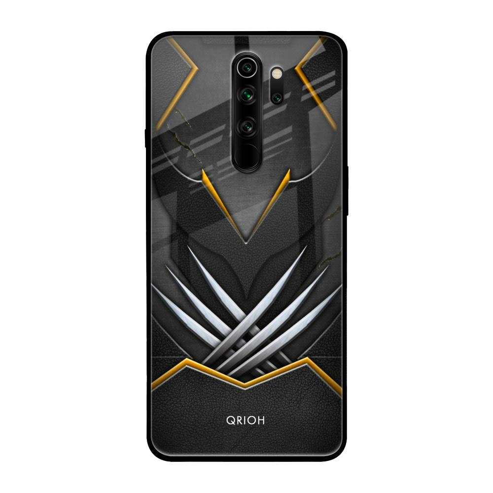 Black Warrior Xiaomi Redmi Note 8 Pro Glass Back Cover Online