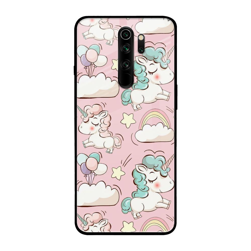 Balloon Unicorn Xiaomi Redmi Note 8 Pro Glass Cases & Covers Online