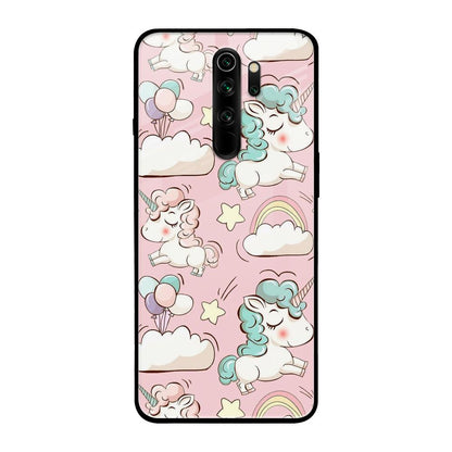Balloon Unicorn Xiaomi Redmi Note 8 Pro Glass Cases & Covers Online