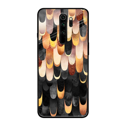 Bronze Abstract Xiaomi Redmi Note 8 Pro Glass Cases & Covers Online