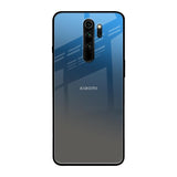 Blue Grey Ombre Xiaomi Redmi Note 8 Pro Glass Back Cover Online