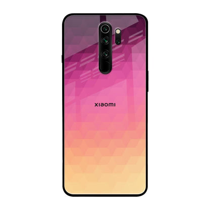 Geometric Pink Diamond Xiaomi Redmi Note 8 Pro Glass Back Cover Online