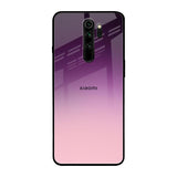 Purple Gradient Xiaomi Redmi Note 8 Pro Glass Back Cover Online