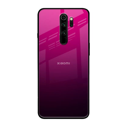 Purple Ombre Pattern Xiaomi Redmi Note 8 Pro Glass Back Cover Online
