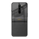 Grey Metallic Glass Xiaomi Redmi Note 8 Pro Glass Back Cover Online