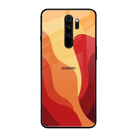 Magma Color Pattern Xiaomi Redmi Note 8 Pro Glass Back Cover Online
