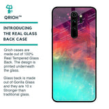 Colorful Aura Glass Case for Xiaomi Redmi Note 8 Pro